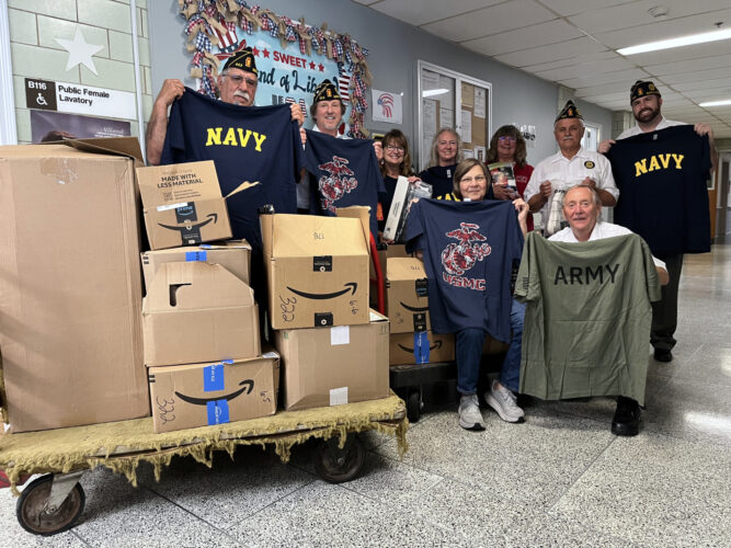 BC Legion, auxiliary offer donations, entertainment to VA home